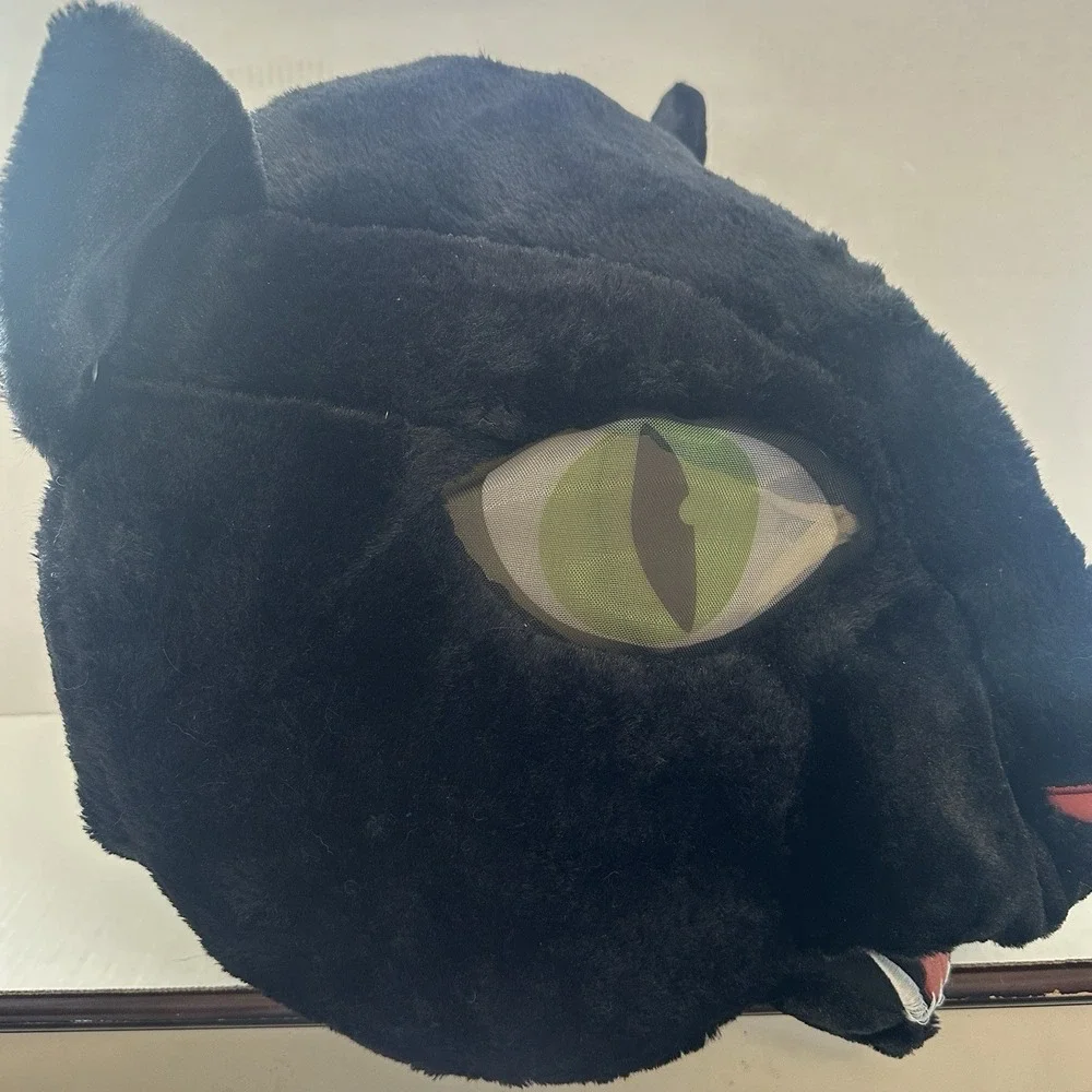 Dan Dee Collector's choice Large Mascot Greeter Heads BLACK PANTHER Head/Mask